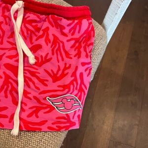 Disney Pink and Red women’s Shorts